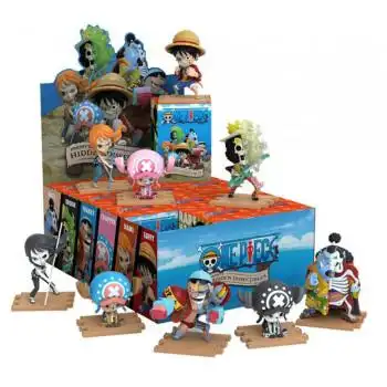 海贼王手办盲盒mightyjaxx海贼王半解剖骨航海王二代路飞娜美盲盒手办