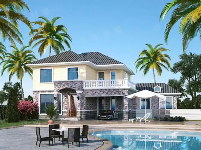 两层简欧-湖南中科别墅建筑有限公司