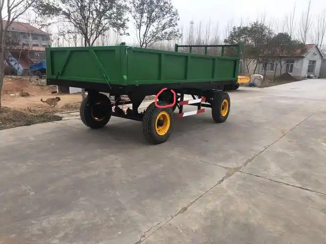 厂家新上拖拉机后悬挂牵引拖车农用拖车拖斗