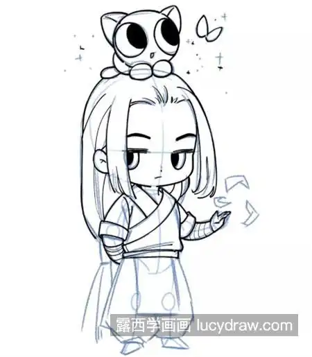 罗小黑怎么画有哪些漫画步骤