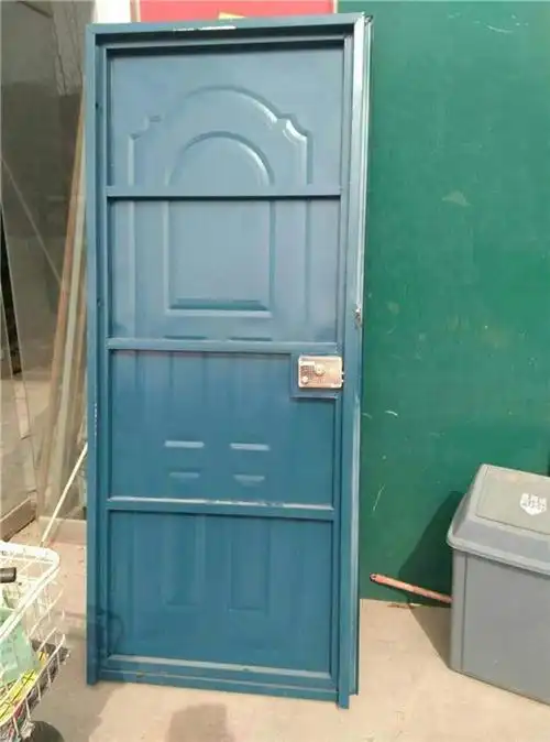 铁皮单板门图单板门定做单板门