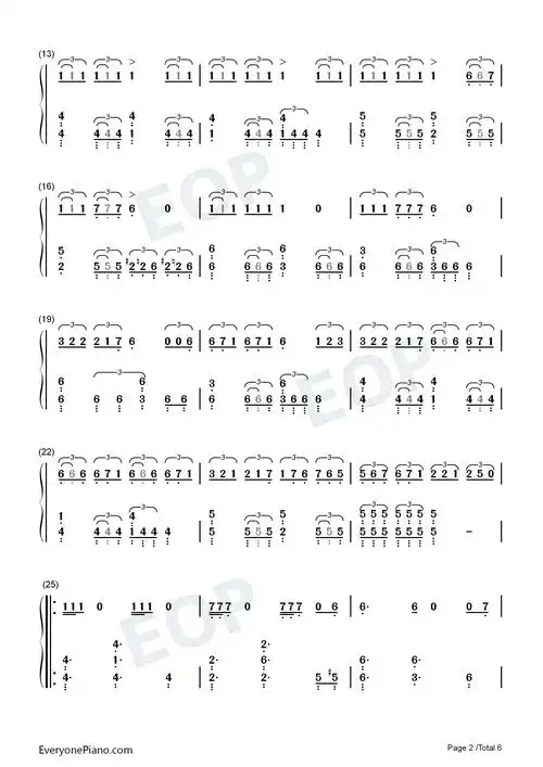 kill this love-blackpink双手简谱预览2