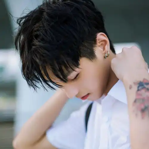 小清新同一个人帅哥兄弟头像一组一套12张