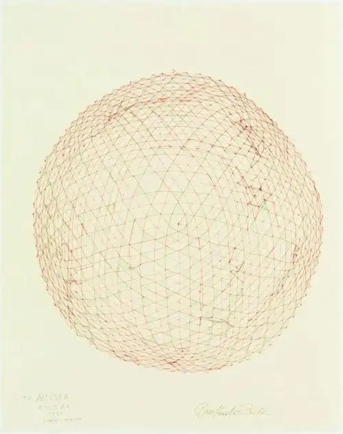 理查德·巴克敏斯特·富勒的测地线穹顶研究(1975)*文内图均来自