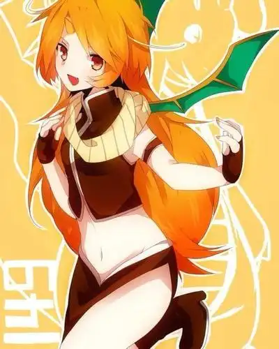 当宠物精灵拟人化后,喷火龙竟然是可爱的女孩子,当场就惊呆了!