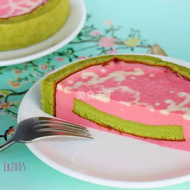 再也不用出去买,在家也能做!抹茶酸奶慕斯,酸酸甜甜最清爽