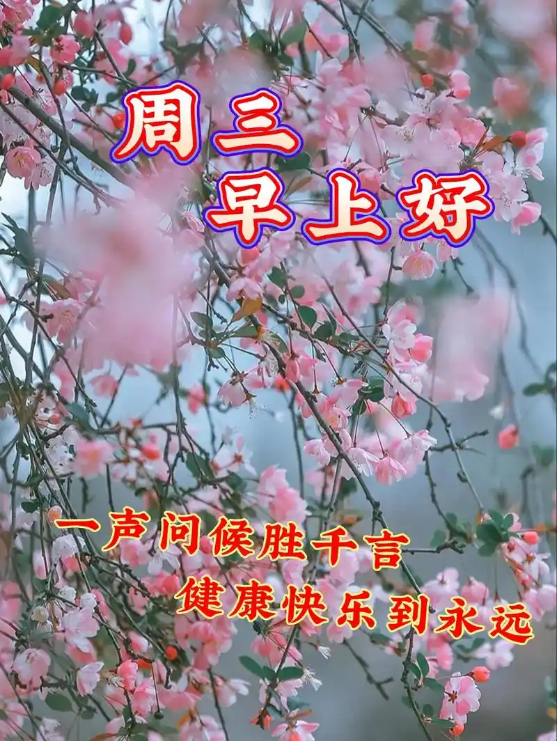 3月29日周三早上好漂亮好看早安祝福图片