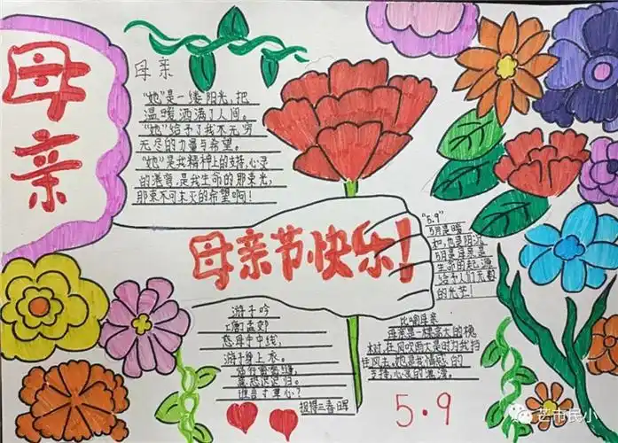 手抄报母亲节简单漂亮