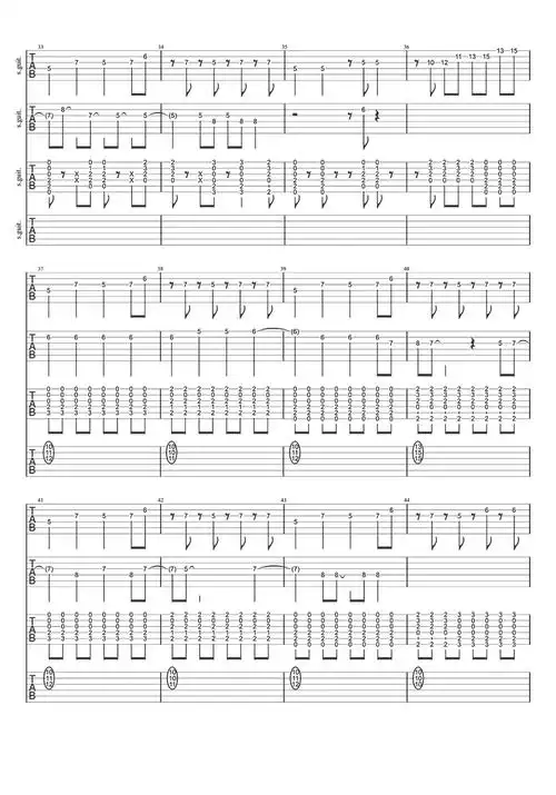 新宝岛吉他谱歌谱-苍强曲谱