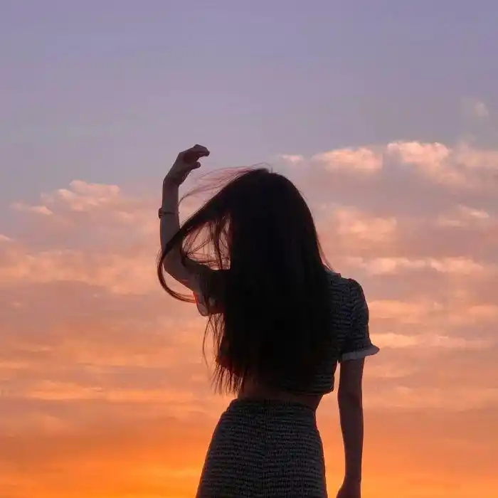 女生头像 不露脸的背影头像