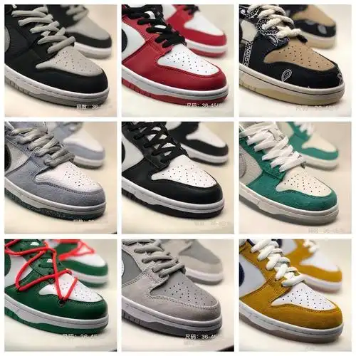 dunk低帮sb男鞋 空军纯白 莆田aj女鞋影子灰熊猫冰雪奇缘纯原过毒