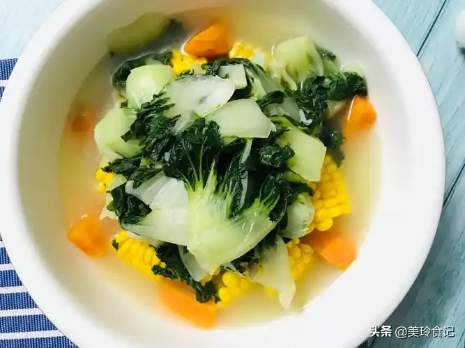 夏天,多喝小奶白菜汤,简单清炖,鲜甜清润,美味又刮油