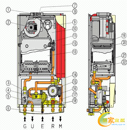 博世壁挂炉无线遥控无限时尚
