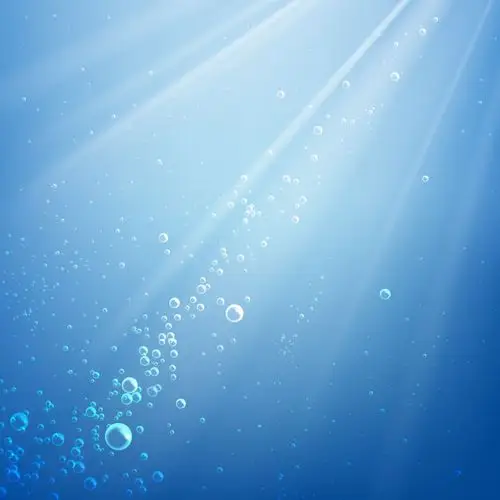 抽象矢量水中气泡背景