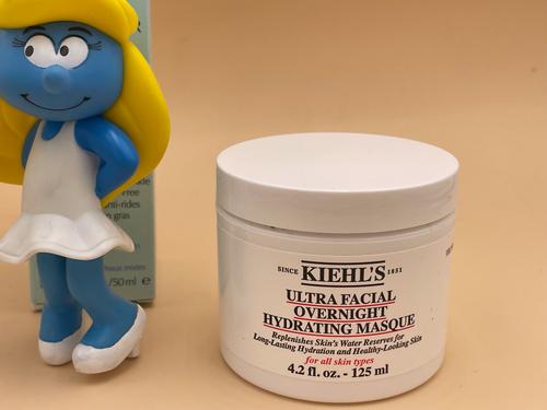 美国科颜氏高保湿玻尿酸睡眠面膜14ml/125ml补水滋润夜间免洗21产