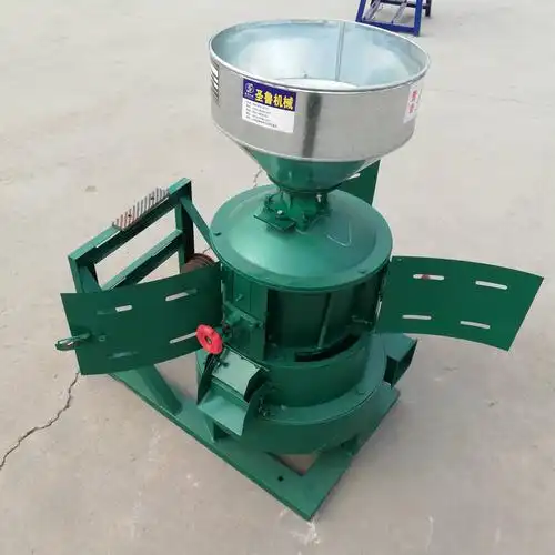 稻谷一放进去出来都变成米了小型碾米机稻谷碾米机