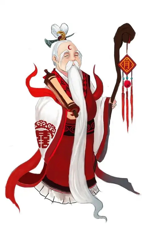 千里牵线连姻缘--月老