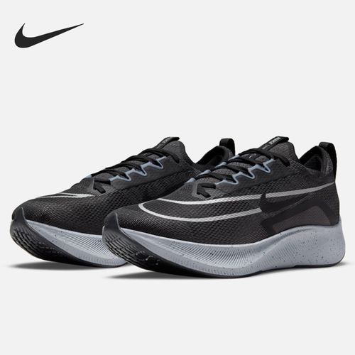 nike耐克男鞋2021冬季款zoom fly 4缓震透气休闲跑步鞋ct2392-002