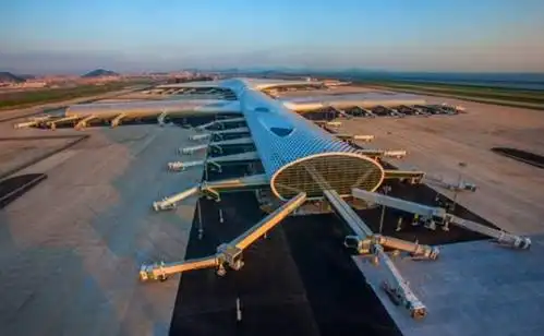 深圳旅游明信片亮相t3航站楼