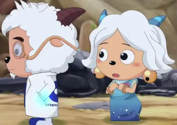 喜羊羊的母亲叫丽羊羊,是风靡青青草原的动物歌星