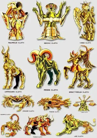 圣斗士圣衣大全 无限进化的凤凰座与圣衣领袖射手座才是top2