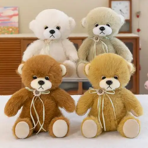 可爱泰迪小熊公仔瞌睡熊毛绒玩具玩偶抱枕伴手礼品商场布娃娃批发