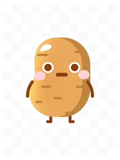 土豆原创商用元素 i>厨 /i> i>房 /i>食物蔬菜ip形象
