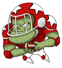 《植物大逆袭》橄榄球僵尸