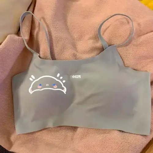 我妹妹高一穿这种小背心!敲舒适无痕!