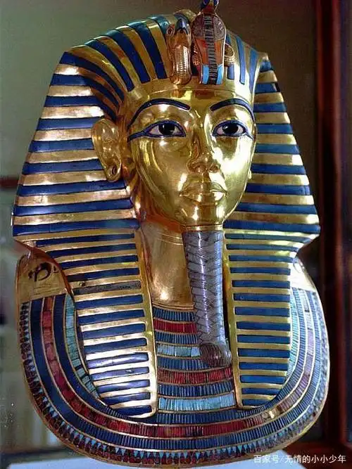 图坦卡蒙法老的黄金面具