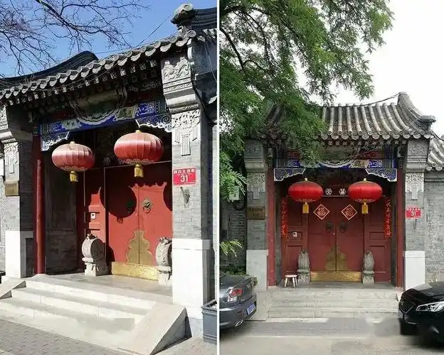 4.第四等级,金柱大门3.第三等级,广亮大门2.第二等级,王府大门1.