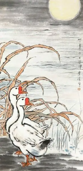 徐悲鸿绘画作品欣赏4