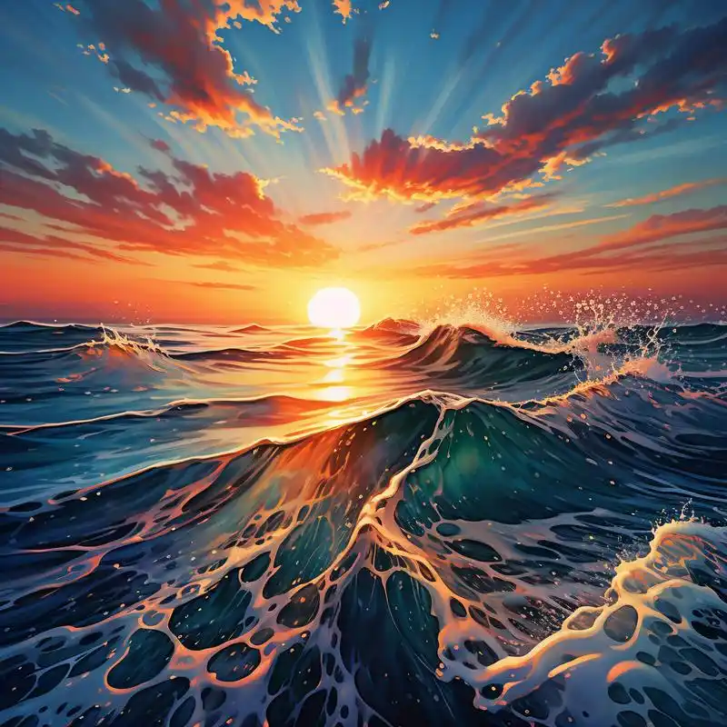 93日出风景头像,美丽瞬间78 用一张日出风景头像,迎接新的一天吧!