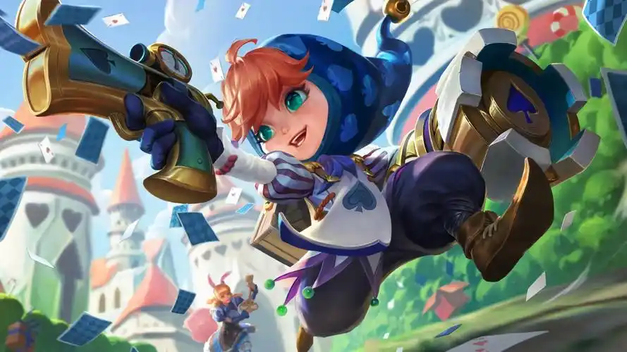 高清王者荣耀黑桃队长鲁班七号4k游戏图片