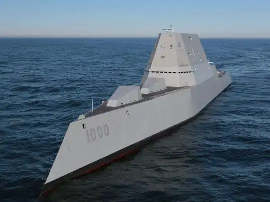 司令哈里斯如此盛赞的美国海军"朱姆沃尔特"号驱逐舰当地时间7日下水