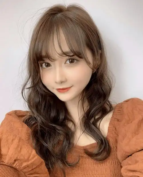 发型欣赏——日系甜美卷发!