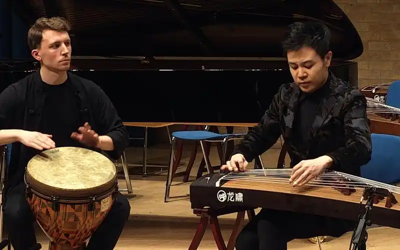 孙金阳古筝音乐会英国剑桥大学音乐厅《彝族舞曲》_哔哩哔哩_bilibili