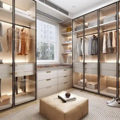 10㎡轻松打造简约轻奢独立式衣帽间