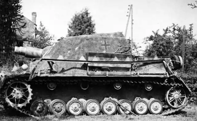 二战装甲战斗车辆之德国灰熊突击炮优秀的战场救火队