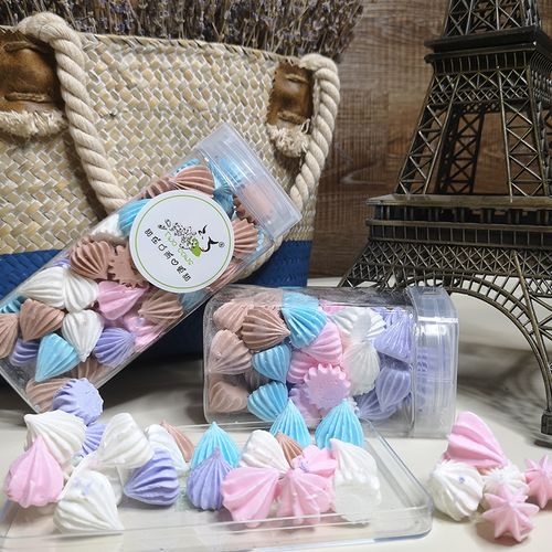 手工蛋白糖蛋糕装饰独角兽马林糖食用糖果烘焙摆件点缀罐装小零食