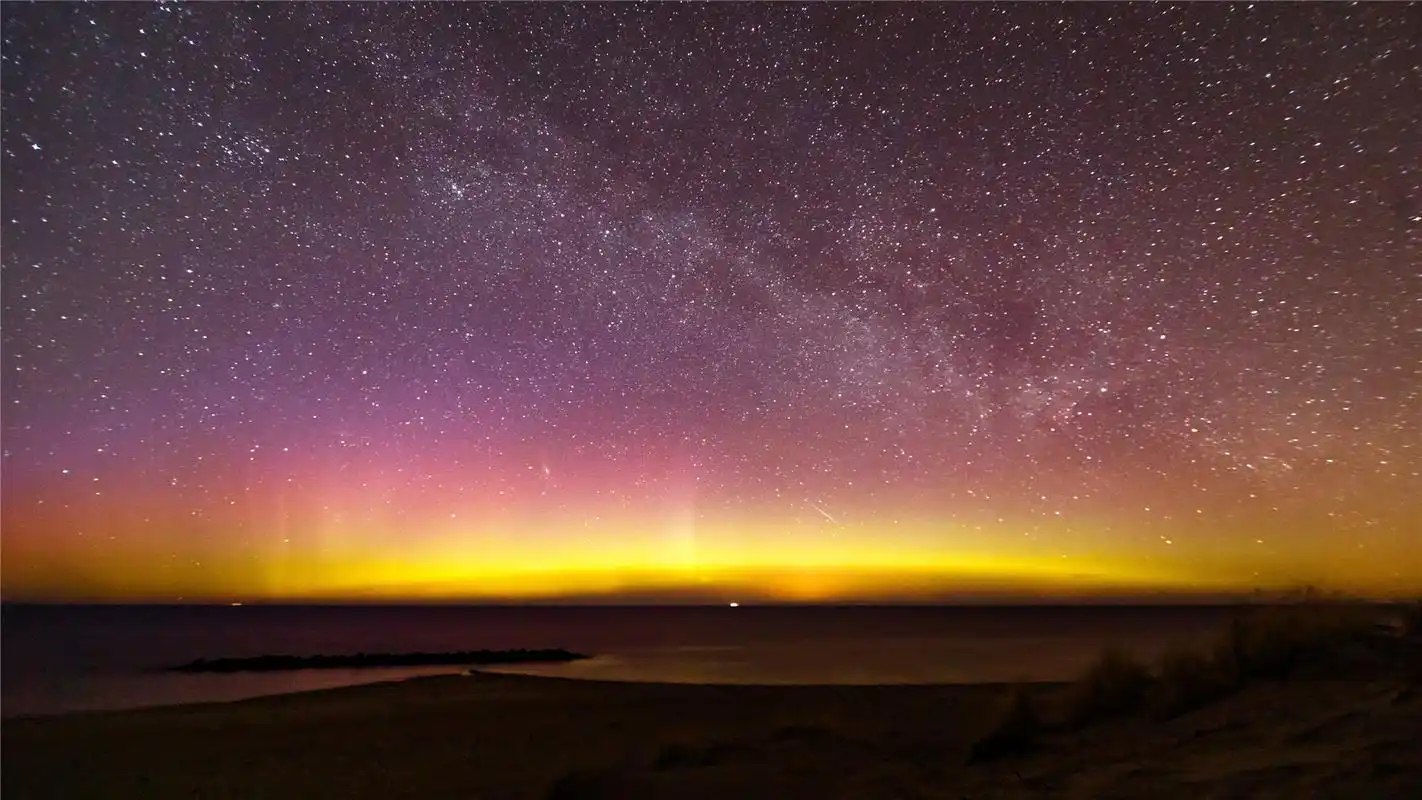 璀璨星空唯美高清桌面壁纸