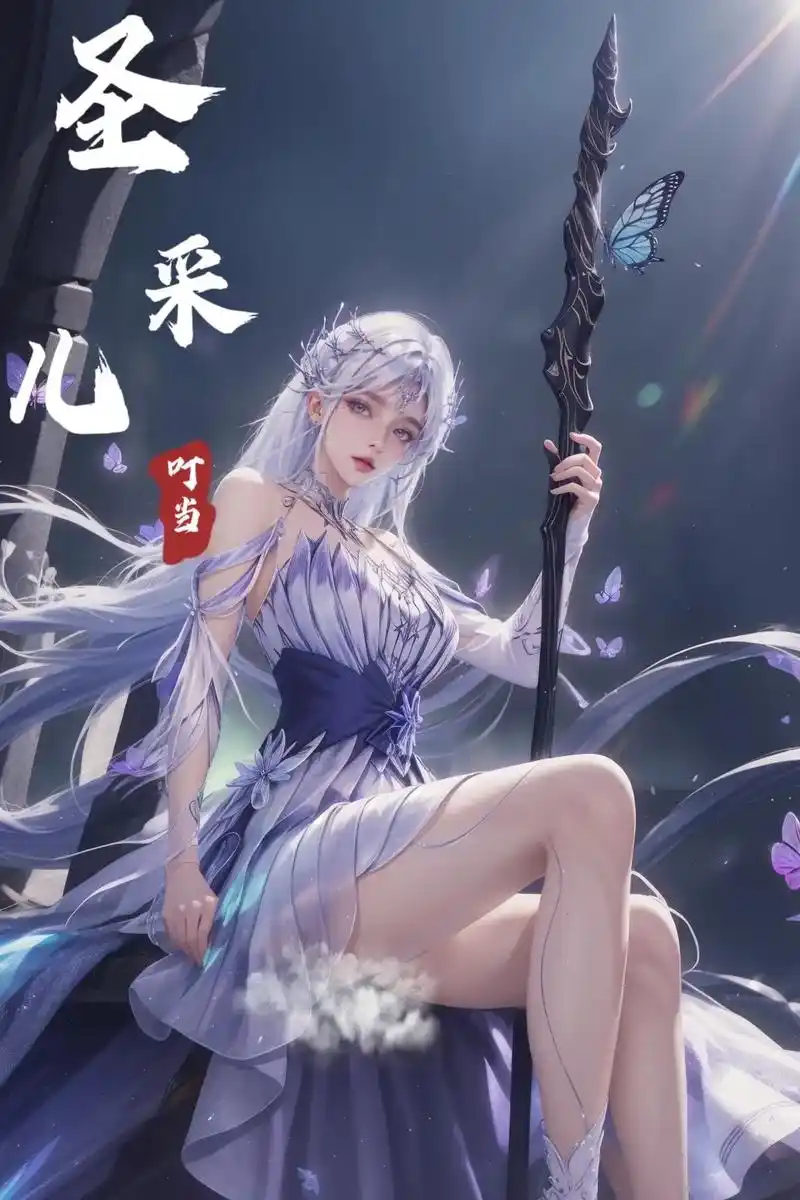 死神少女圣采儿.#国漫 #神印王座动画 #死神少女圣采儿 # - 抖音