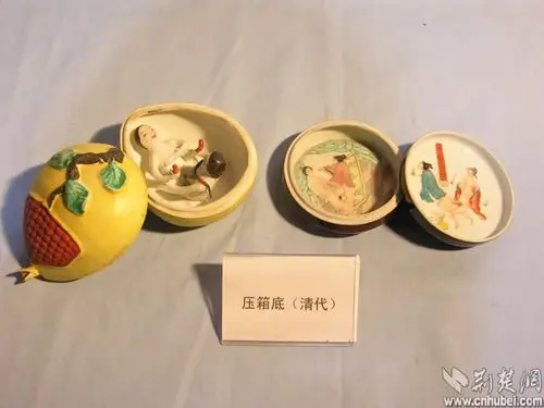 压箱底(清代)实际上,真正的"压箱底",在古代是一种性教育工具.