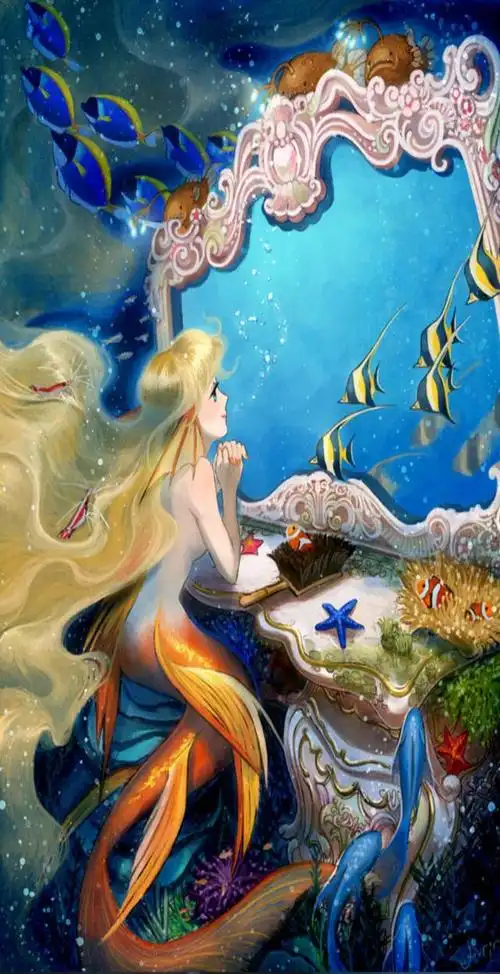 快来看,好漂亮的美人鱼啊!