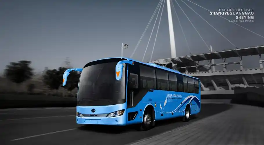标题:河南宇通客车广告摄影