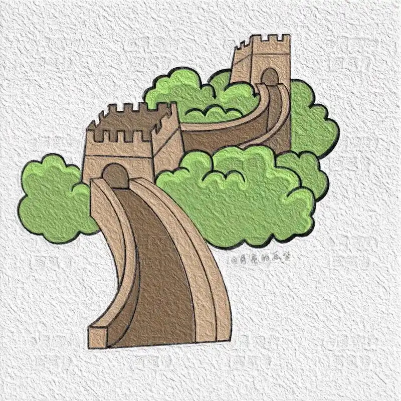 国庆国庆4k纸长城画 - 抖音