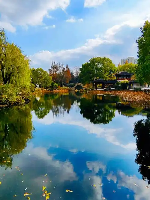 苏州最美的南园风景区