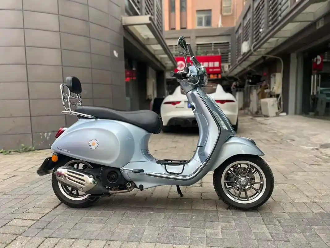 21年6月vespa150春天带改装( - 抖音