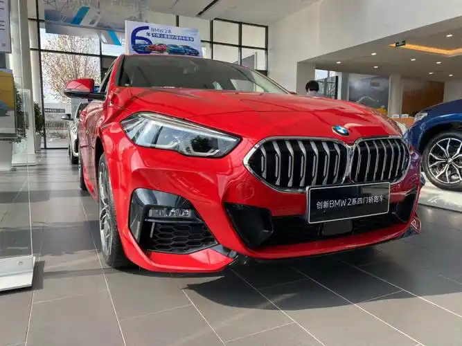 创新bmw2系四门轿跑墨尔本红