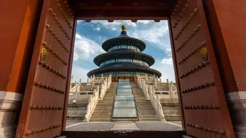 古建云天,夏日天坛(三)京城色调